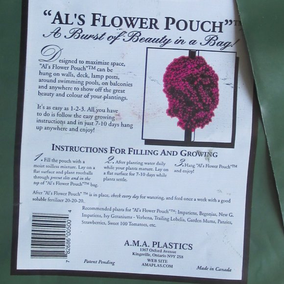 Set of 2 10-Hole Al’s Flower Pouch Pack New - Picture 5 of 5